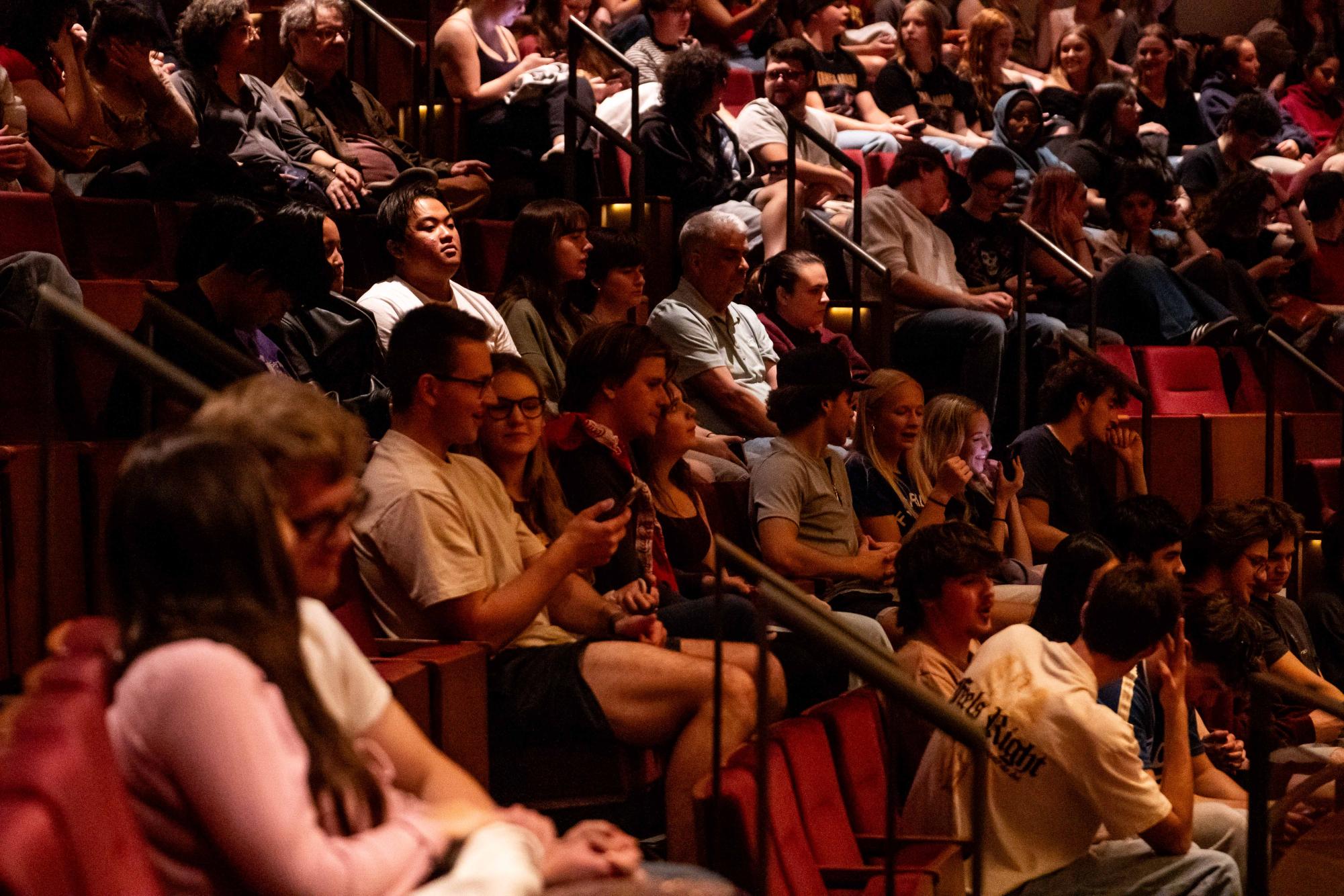 Sal Vulcano gives Northrop Auditorium crowd a comic relief for homecoming — Minnesota Daily (U of M)